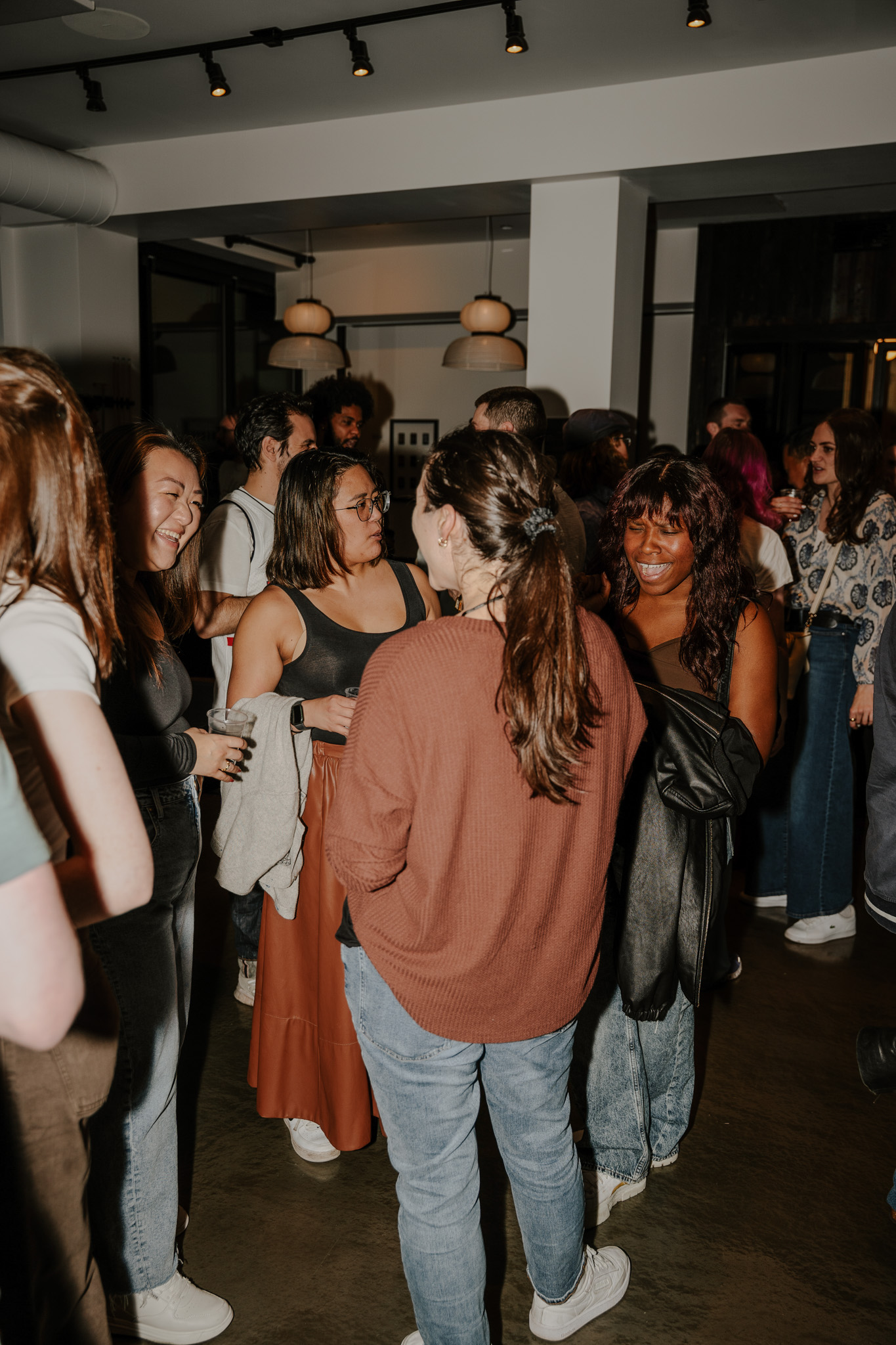 Members at a Wicker Park happy hour